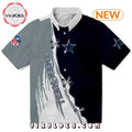 Personalized Dallas Cowboys Edgy Streaks Hawaiian Shirt