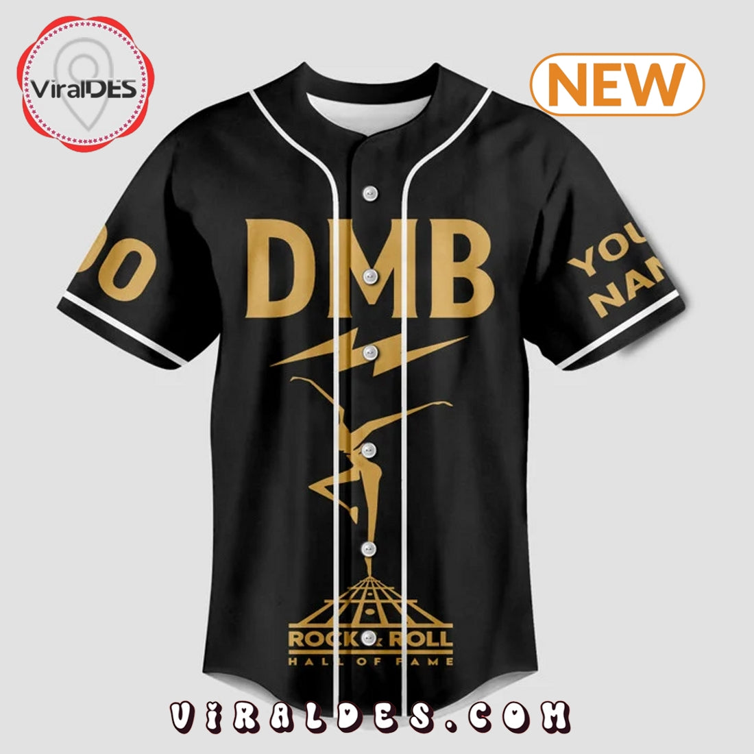 Personalized Dave Matthews Band Baseball Jersey