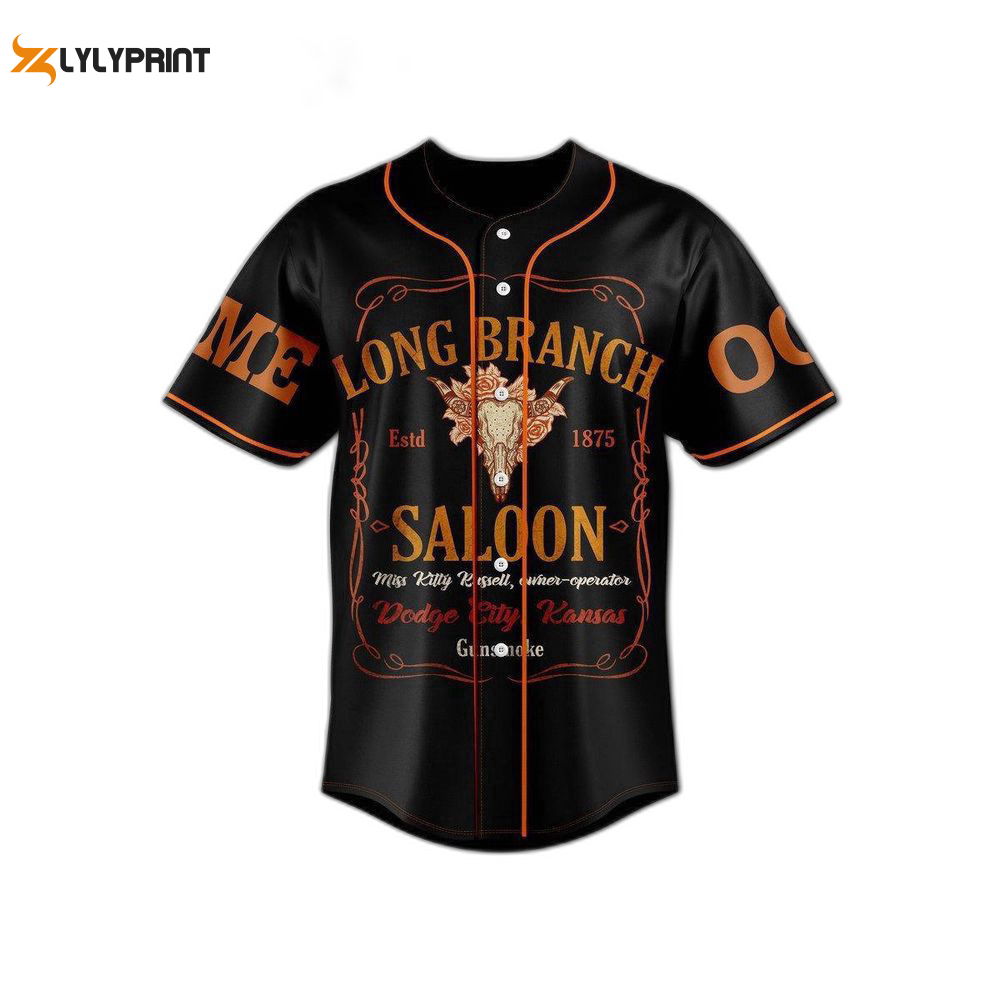 Personalized Gunsmoke Baseball Jersey For Men Women - lylyprint.com T-Shirts, Hoodie, Sweatshirt | WearSparks.com (Image 1)