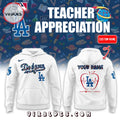 Personalized Los Angeles Dodgers Teacher Night Hoodie, Long Pants