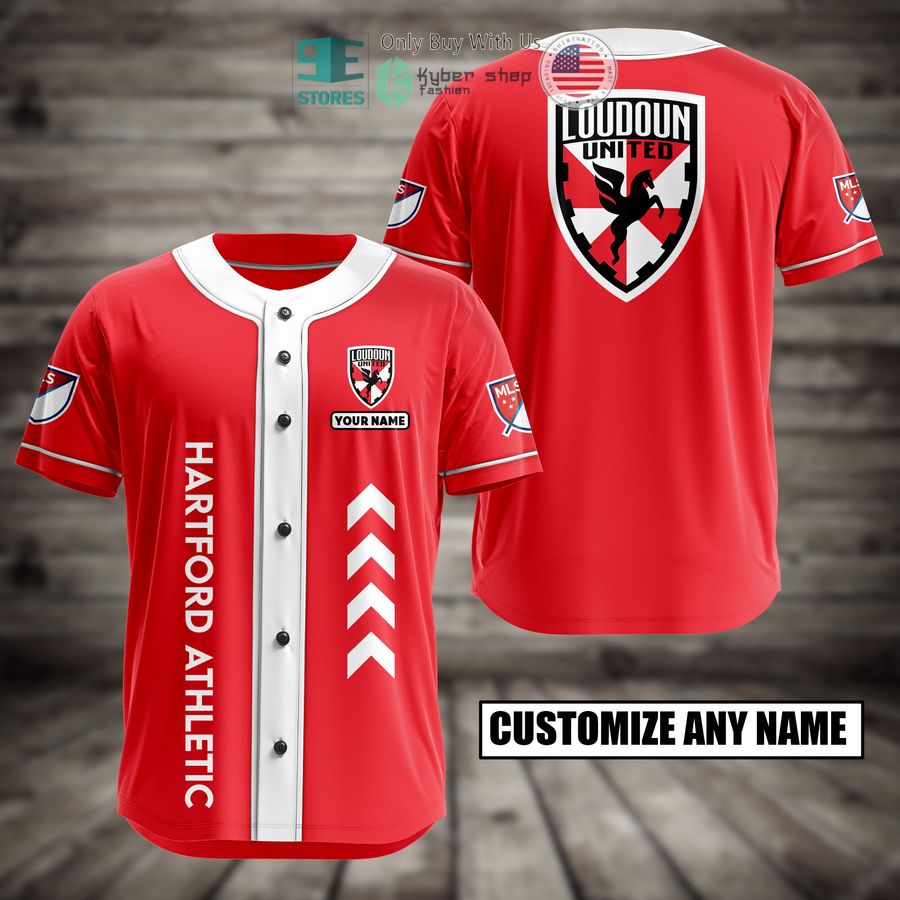 BEST Personalized Loudoun United Custom Baseball Shirt