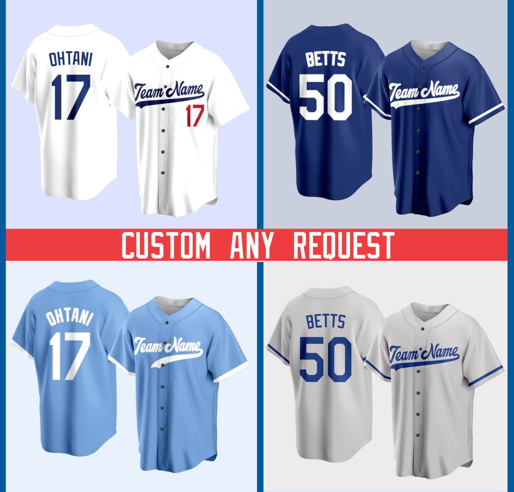 Personalized Name Ohtanii Baseball Jersey Custom Request Baseball Game Day Outfit For American Baseball Fan... (Image 2)