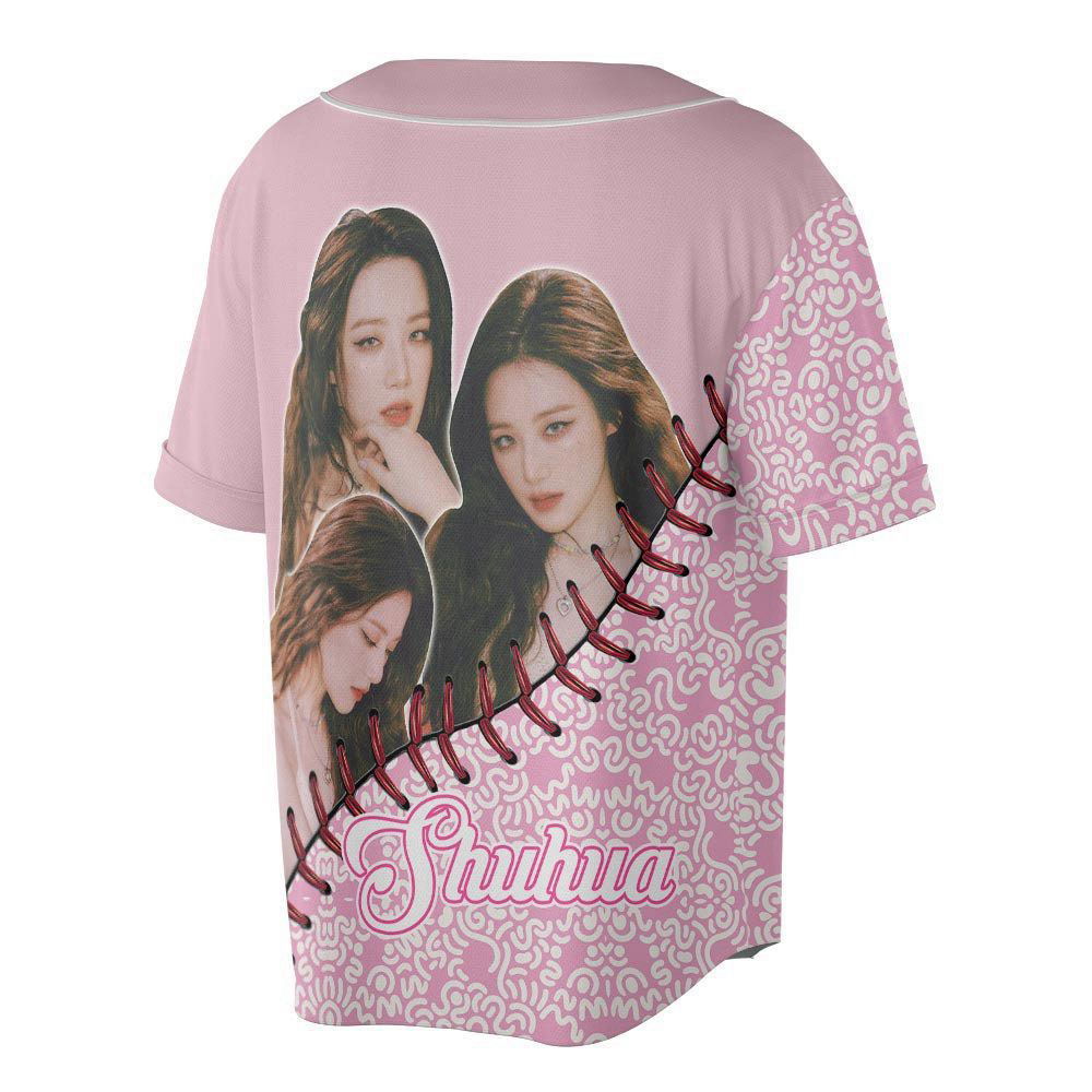 Personalized Shuhua Kpop Baseball Jersey For Men Women - lylyprint.com T-Shirts, Hoodie, Sweatshirt (Image 2)