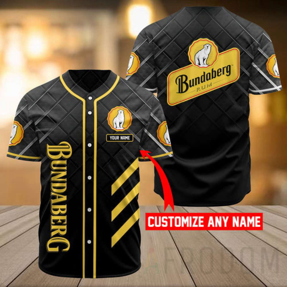 Personalized Vintage Bundaberg Baseball Jersey