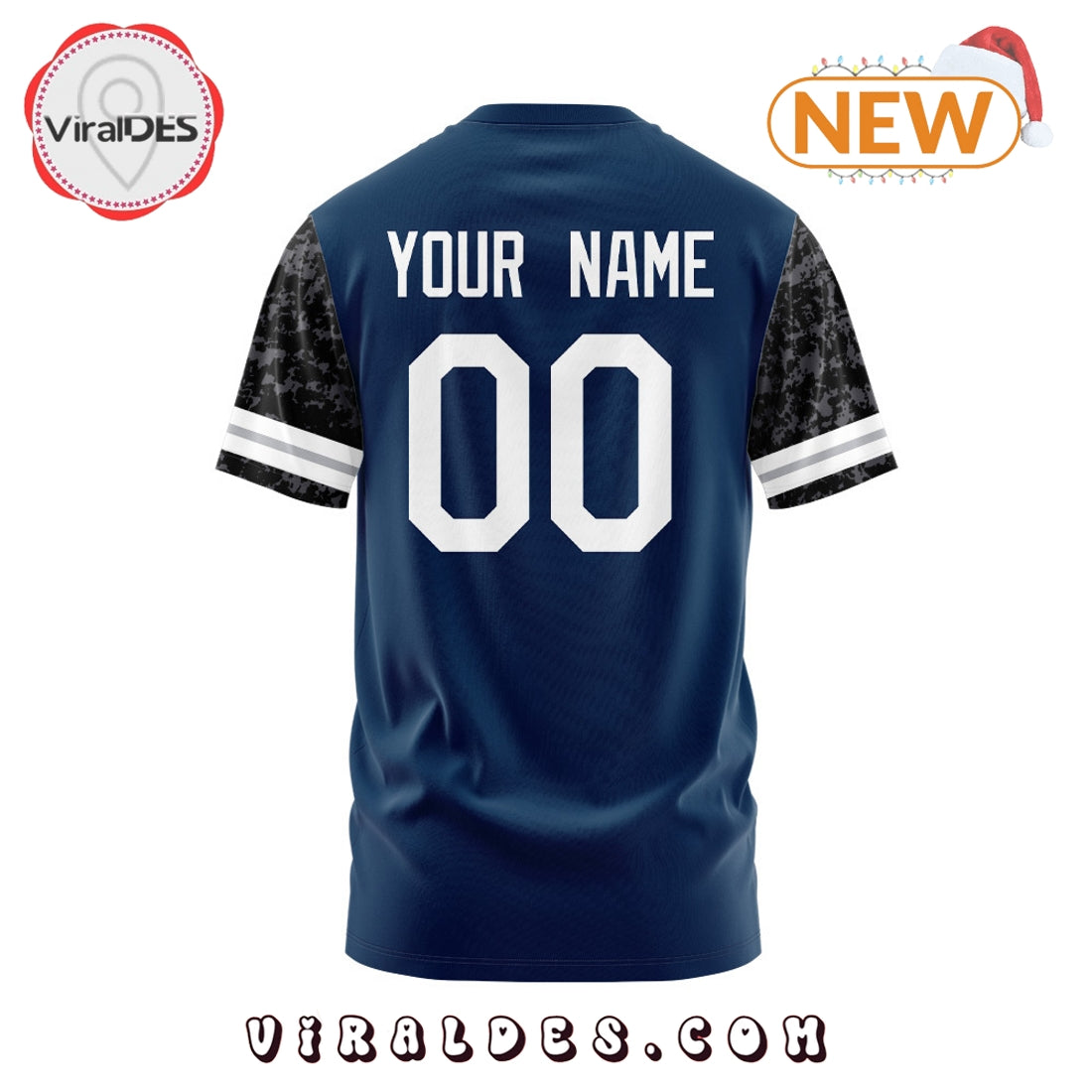 Personalized West Virginia Football Navy Version Hoodie