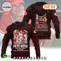 Pete Rose The Hit King 1941 – 2024 Signatures Hoodie