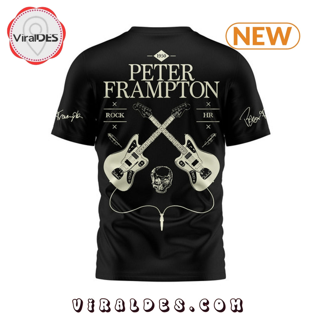 Peter Frampton – Rock & Roll 2024 Black Shirt