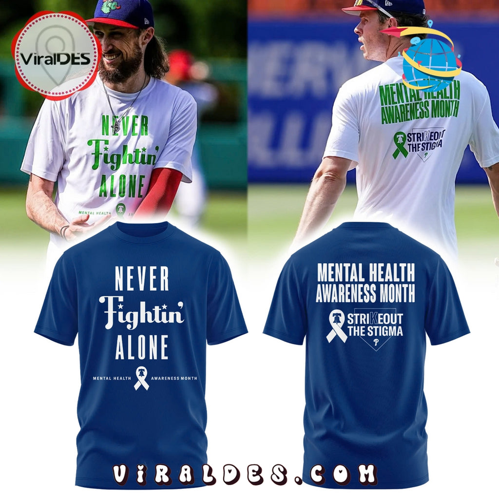 Philadelphia Phillies Mental Health Awareness Month Hoodie