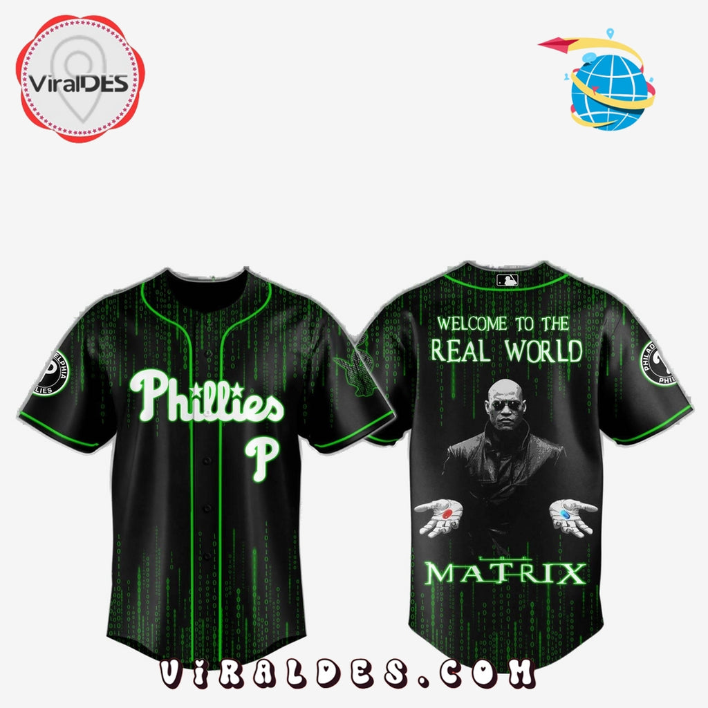 Philadelphia Phillies MLB The Matrix Baseball Jersey