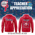 Philadelphia Phillies Teacher Appreciation Red Hoodie