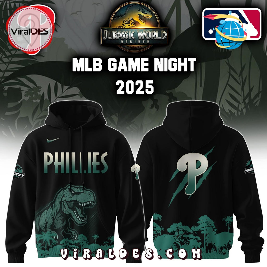 Philadelphia Phillies x Jurassic World Hoodie, Long Pants