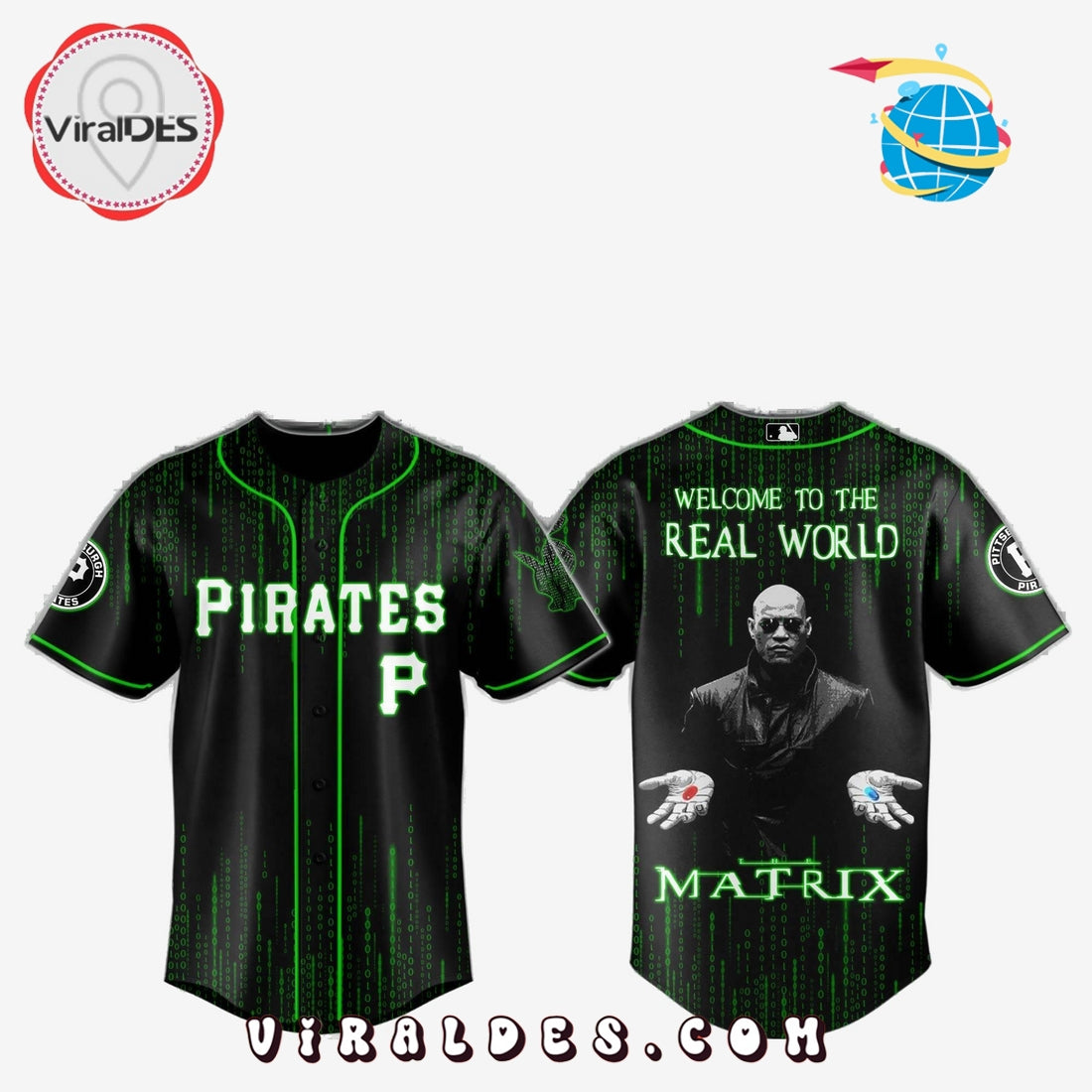 Pittsburgh Pirates MLB The Matrix Baseball Jersey