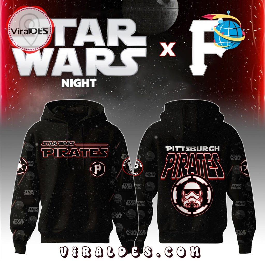 Pittsburgh Pirates MLB x Star War Night Hoodie, Jogger, Cap
