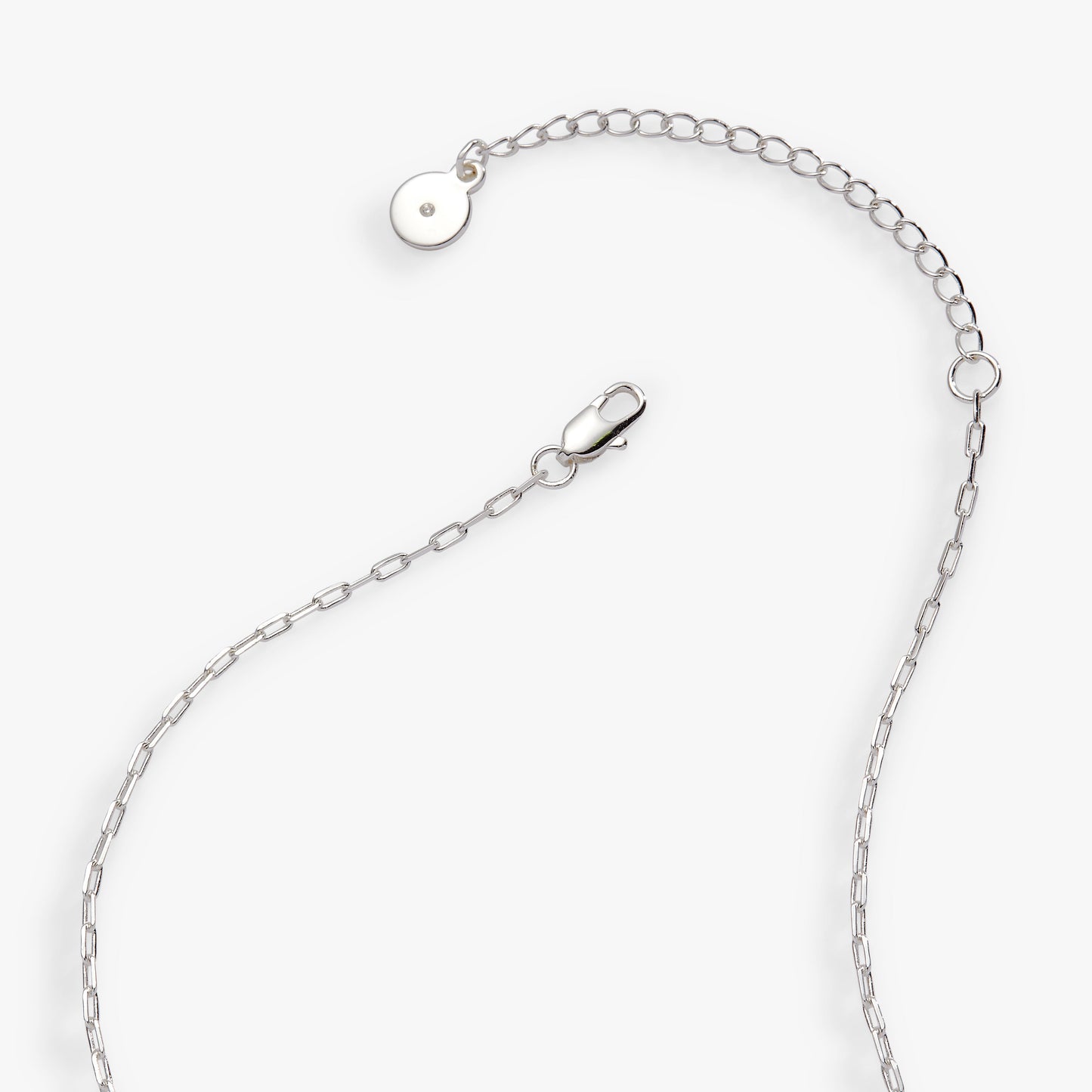 Faith and Family Rosette Pendant Necklace