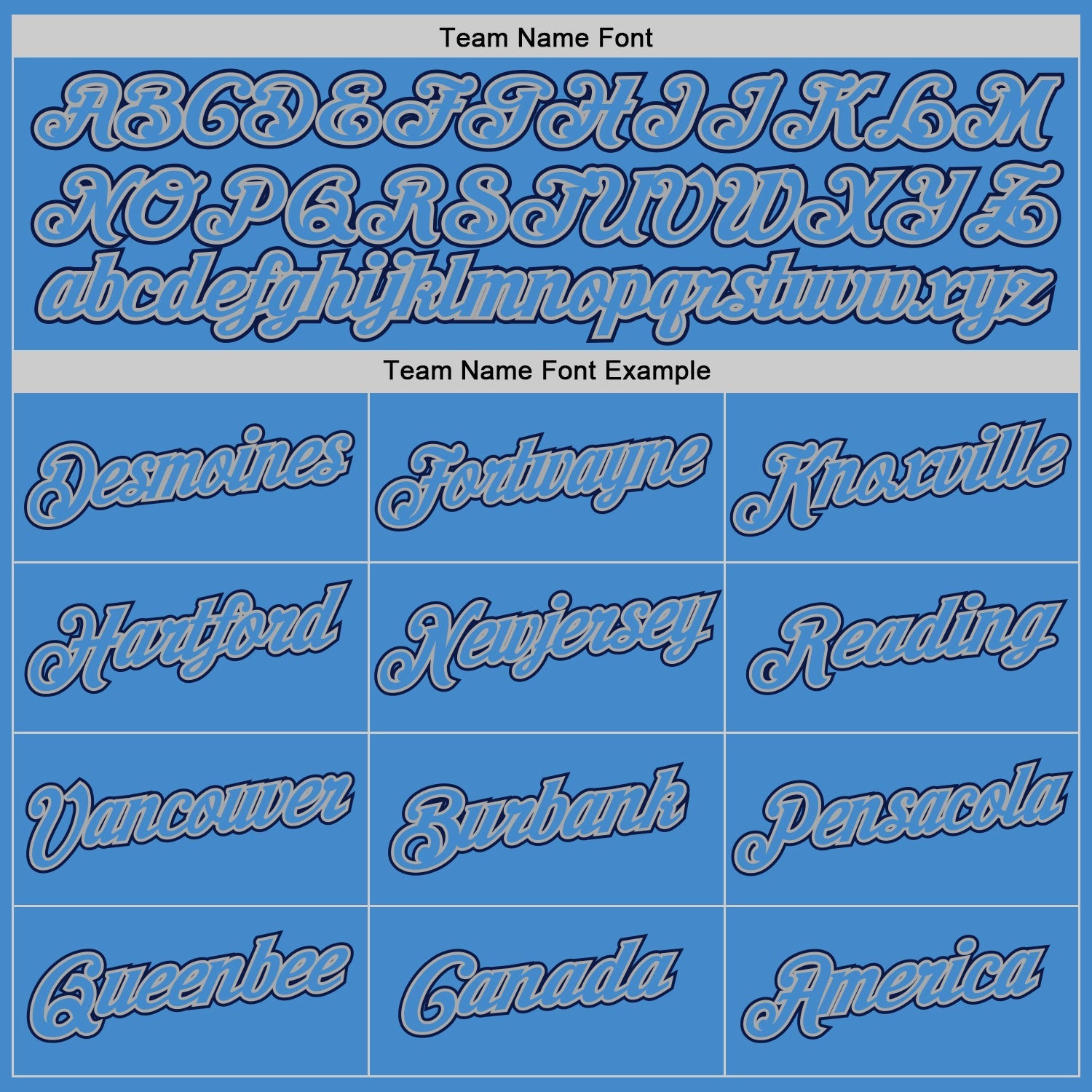 Custom Powder Blue Powder Blue-Navy Authentic Baseball Jersey