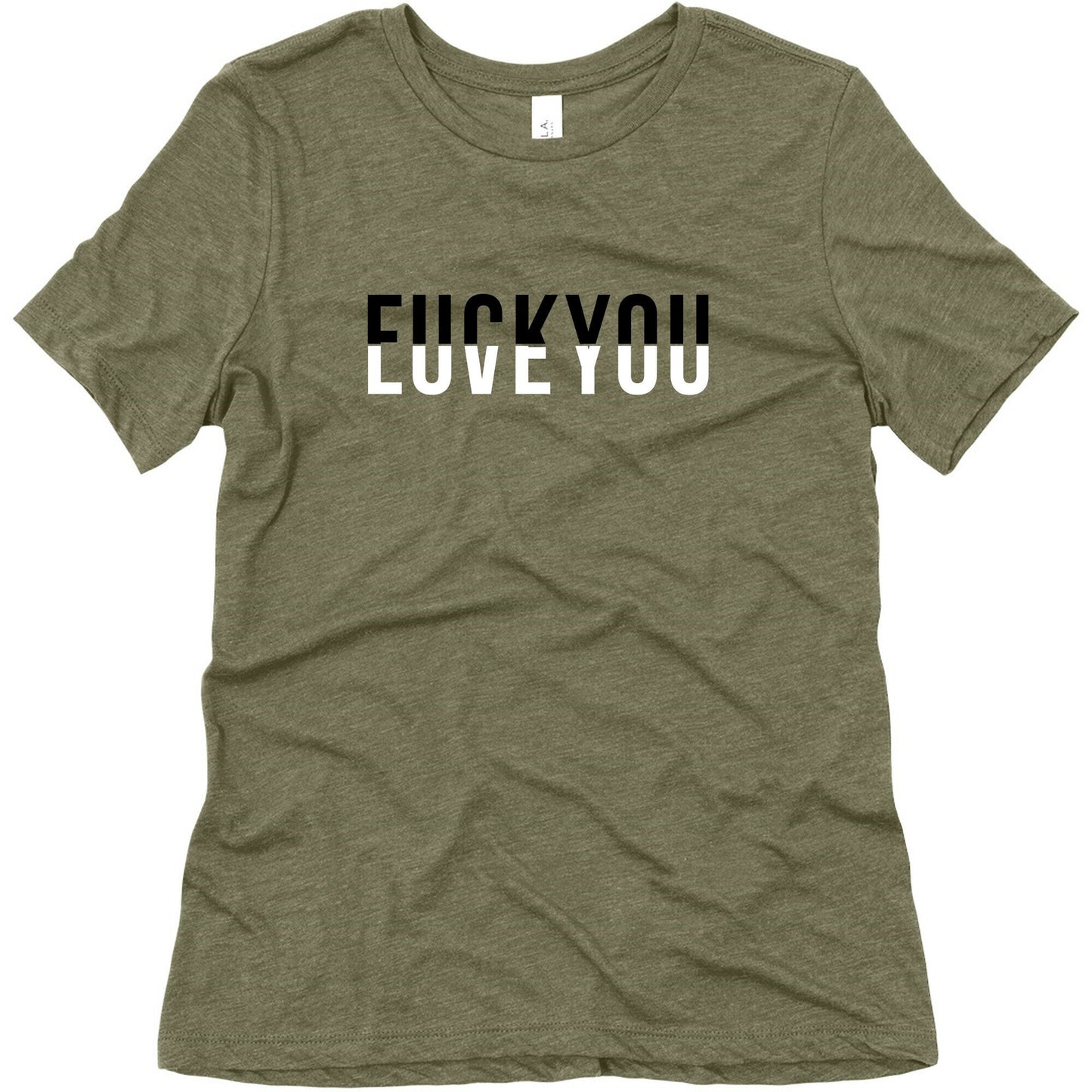 Fuck You, Love You Women's Triblend Tee