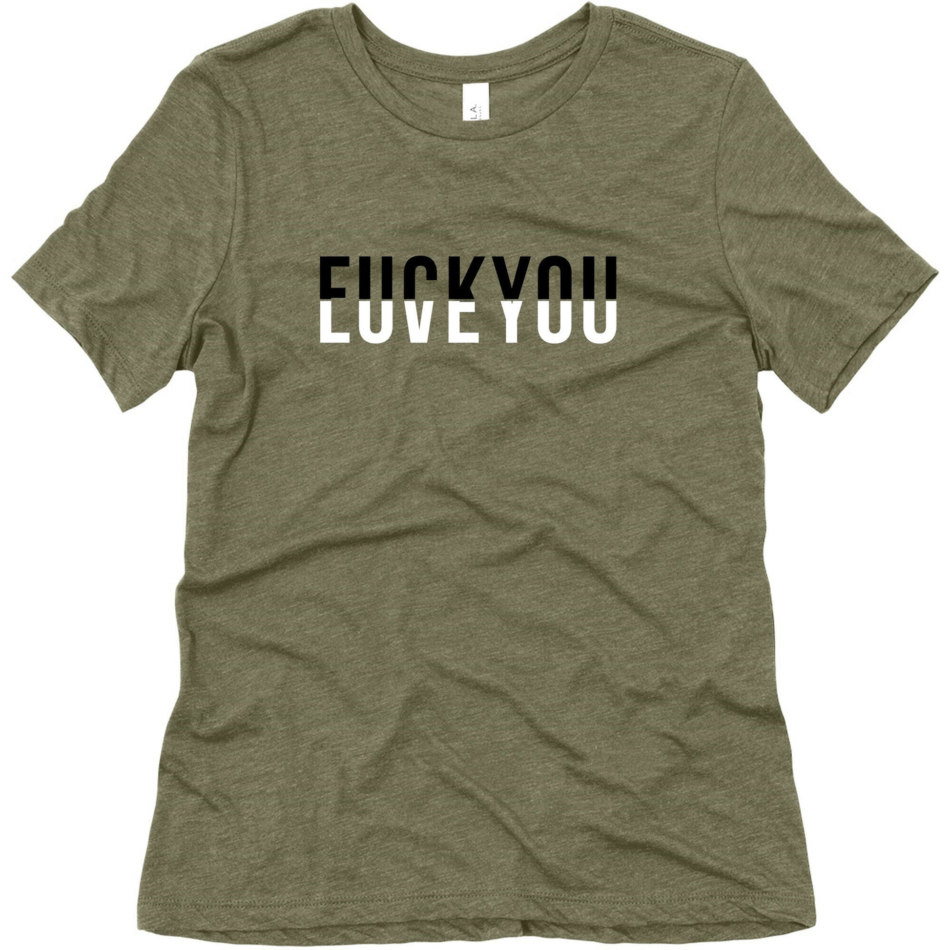 Fuck You, Love You Women's Triblend Tee