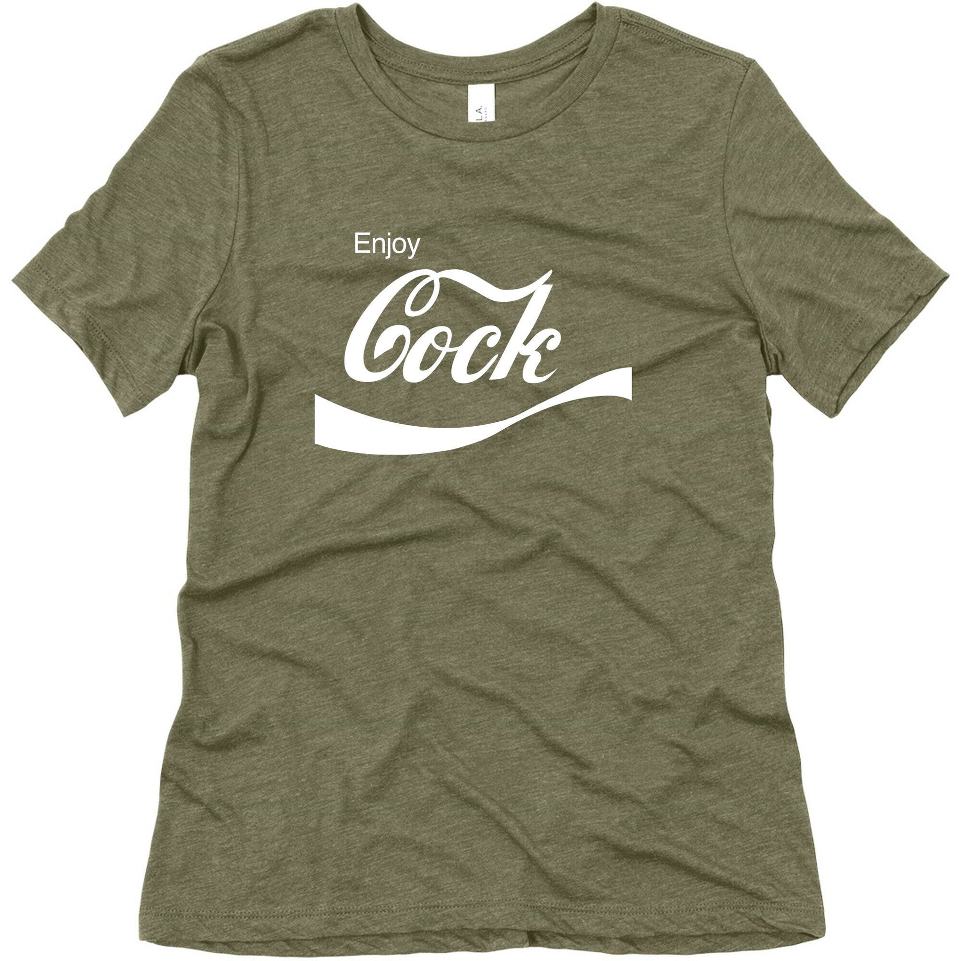 Enjoy Cock Women's Triblend Tee