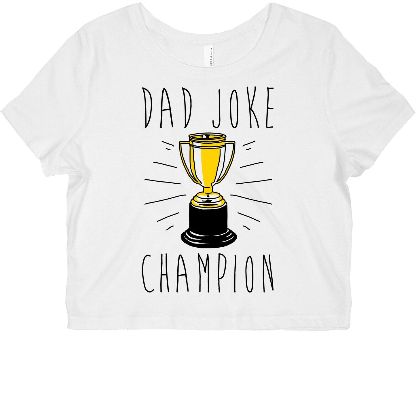 Dad Joke Champion Graphic Baby Tee