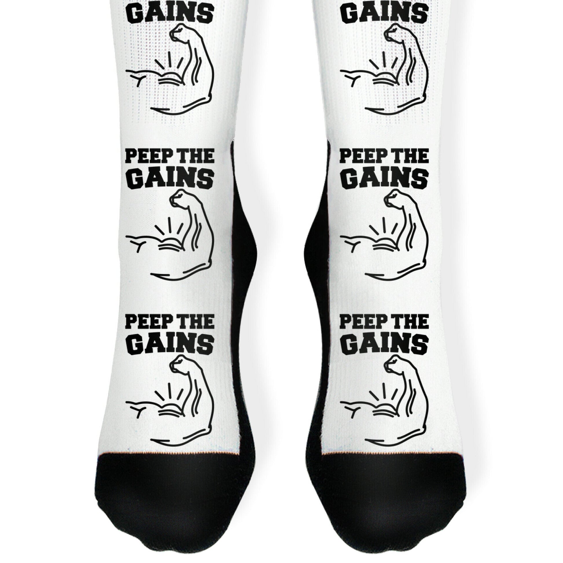 Peep The Gains Socks