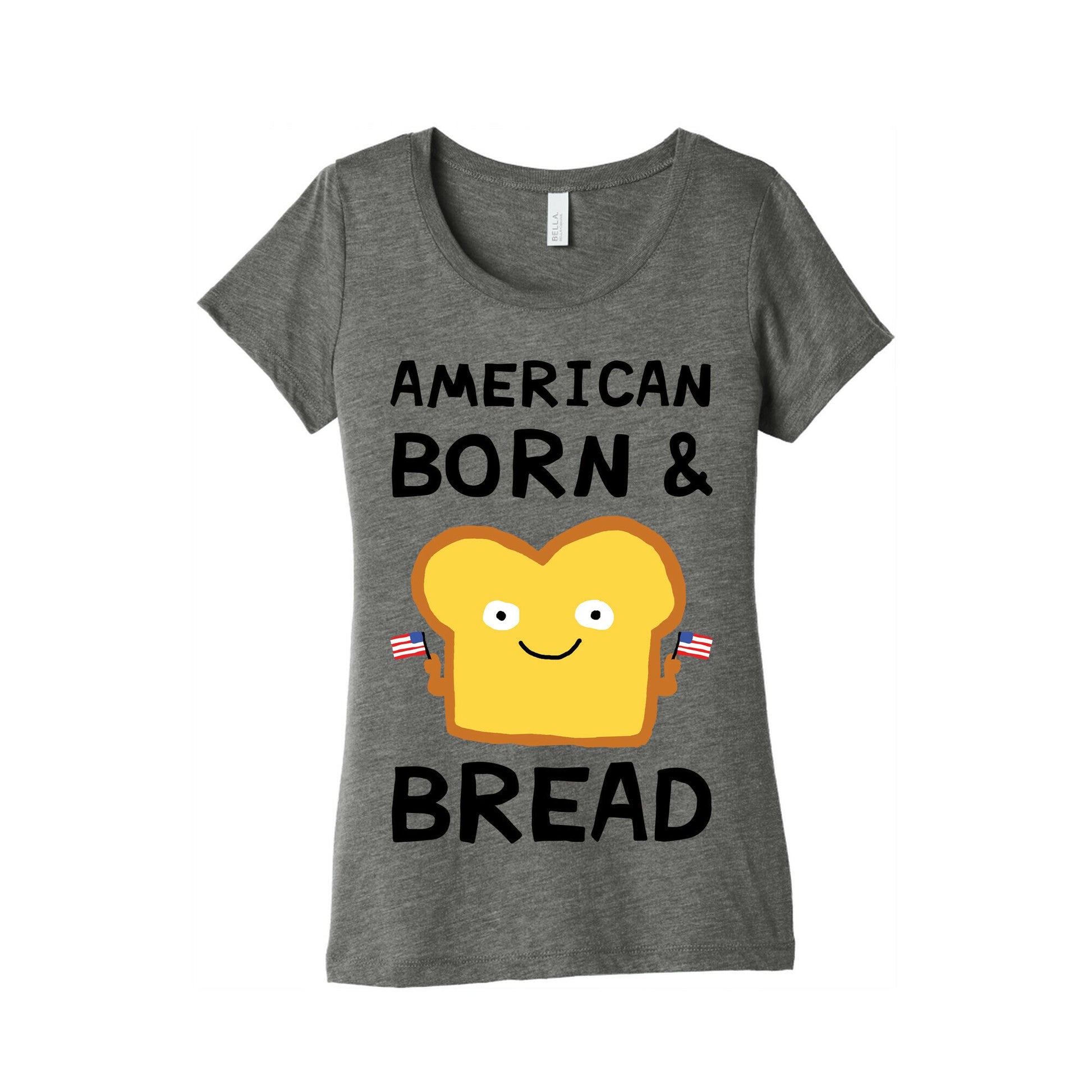 American Born And Bread Women's Triblend Tee
