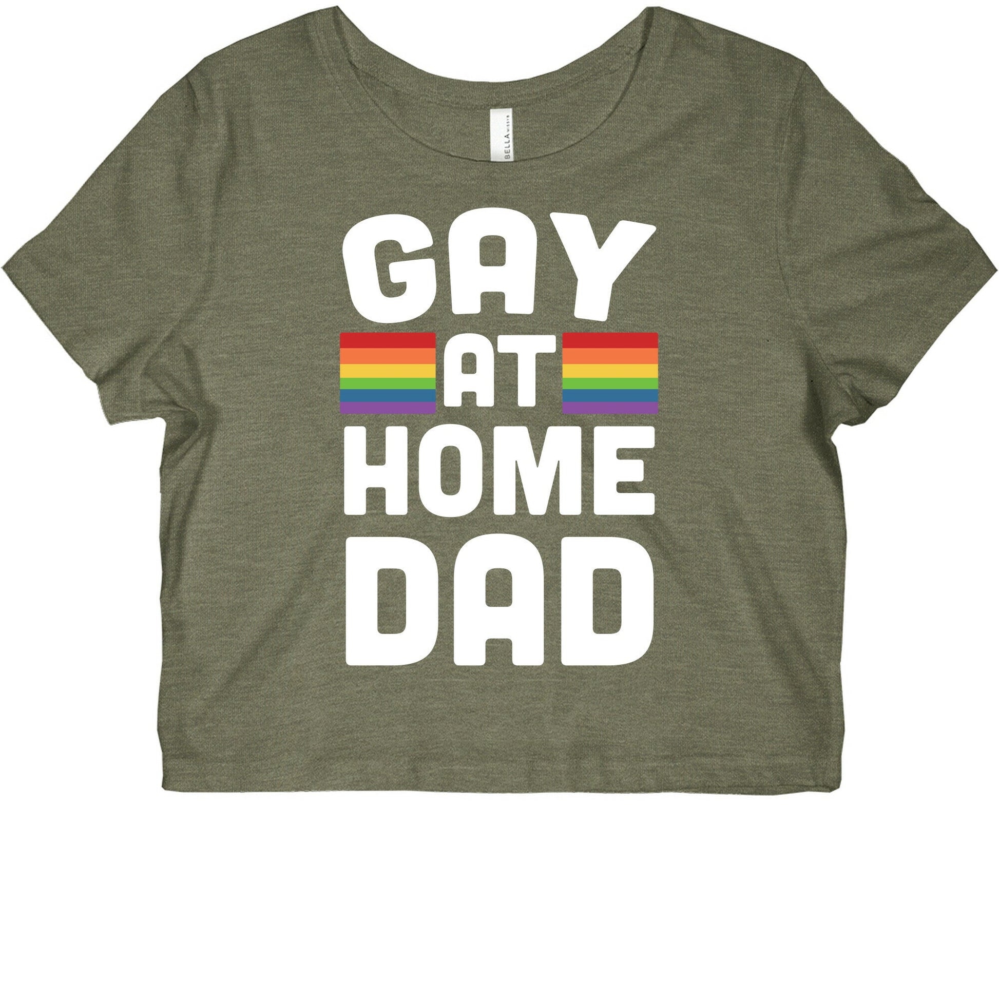 Gay at Home Dad Graphic Baby Tee