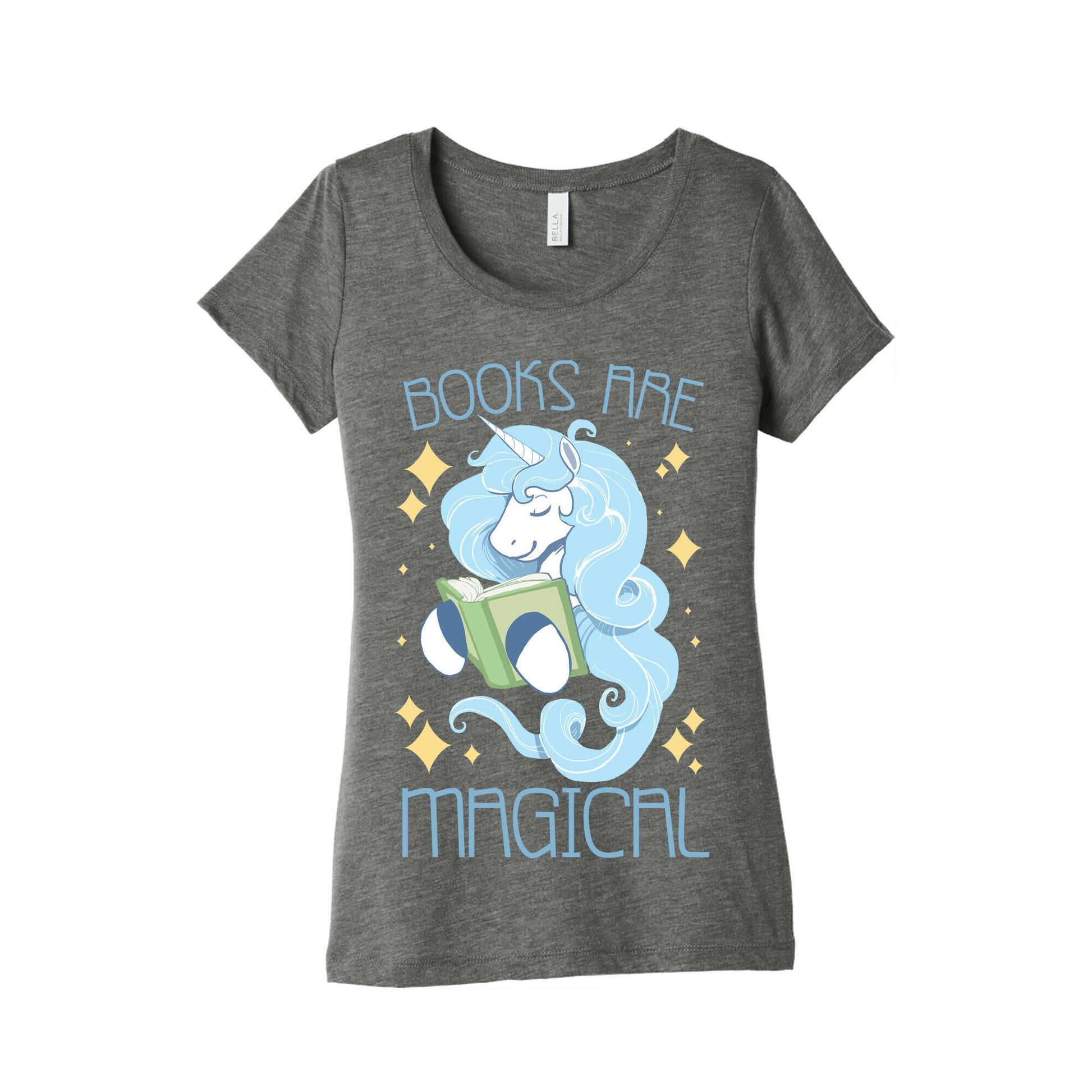 Books Are Magical Women's Triblend Tee