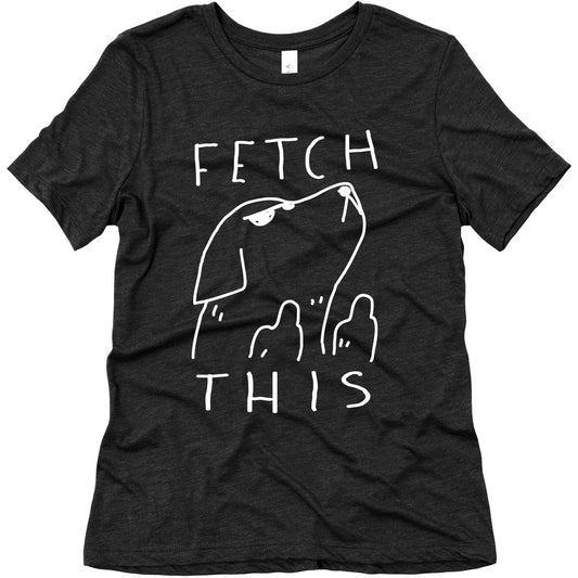 Fetch This Dog Women's Triblend Tee