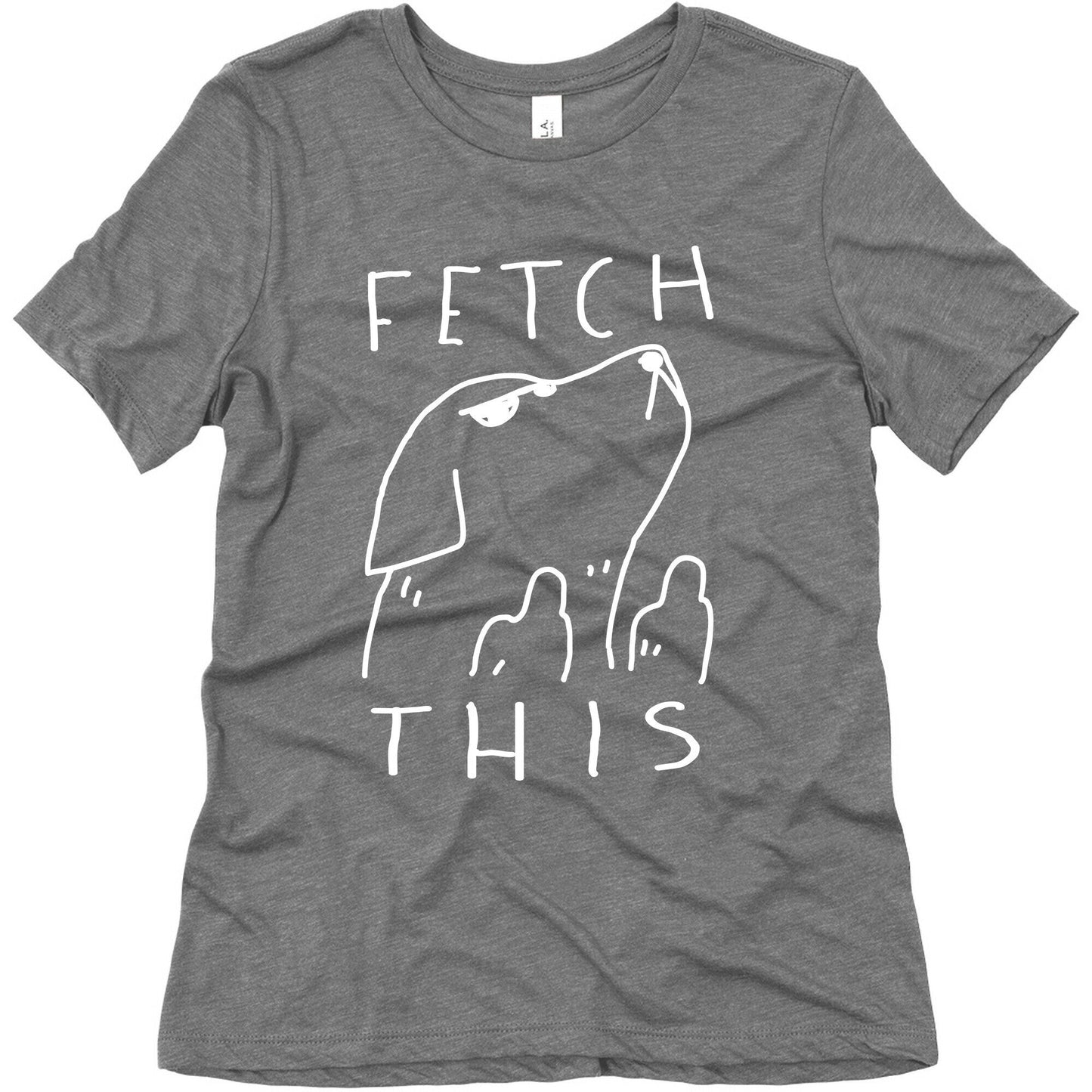 Fetch This Dog Women's Triblend Tee