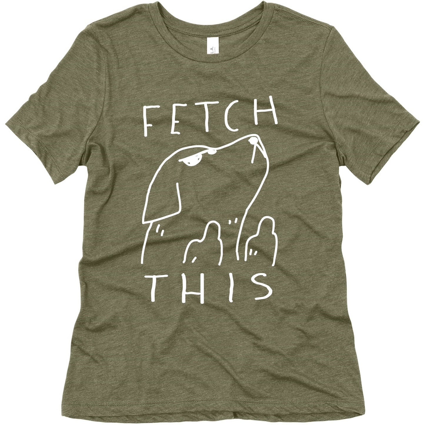 Fetch This Dog Women's Triblend Tee