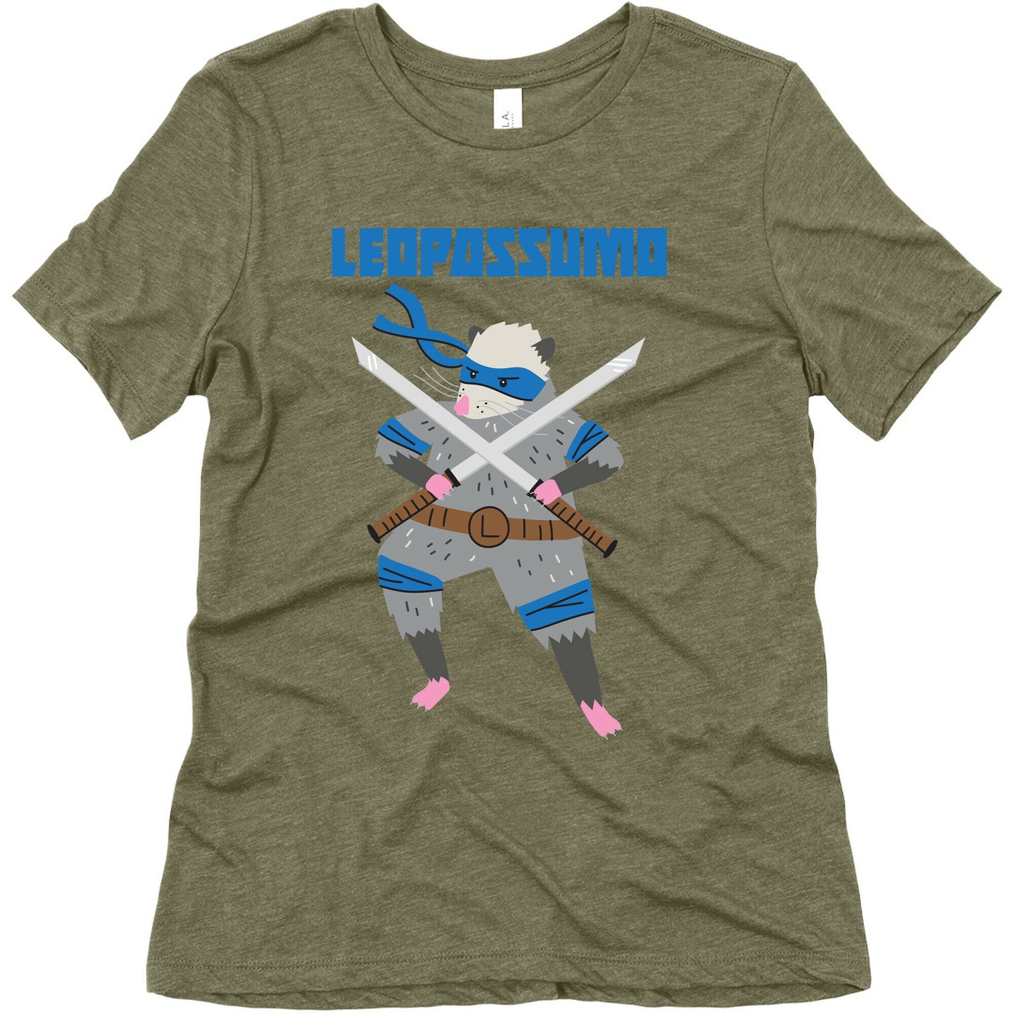 Leopossumo (Leonardo Opossum) Women's Triblend Tee