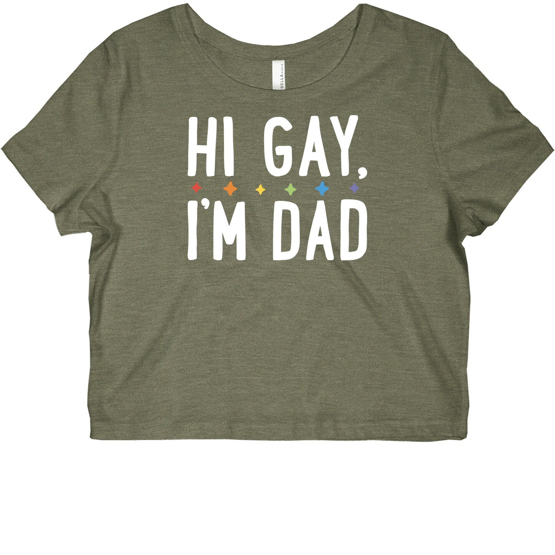 Hi Gay, I'm Dad Pair Graphic Baby Tee