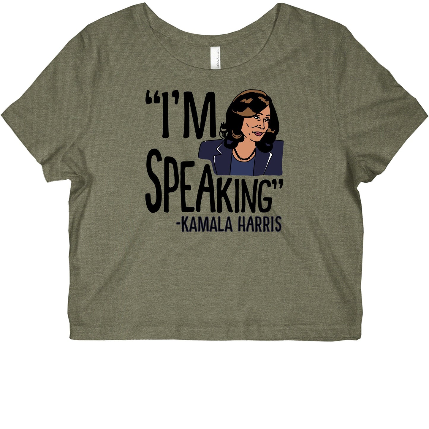 I'm Speaking Kamala Harris Graphic Baby Tee
