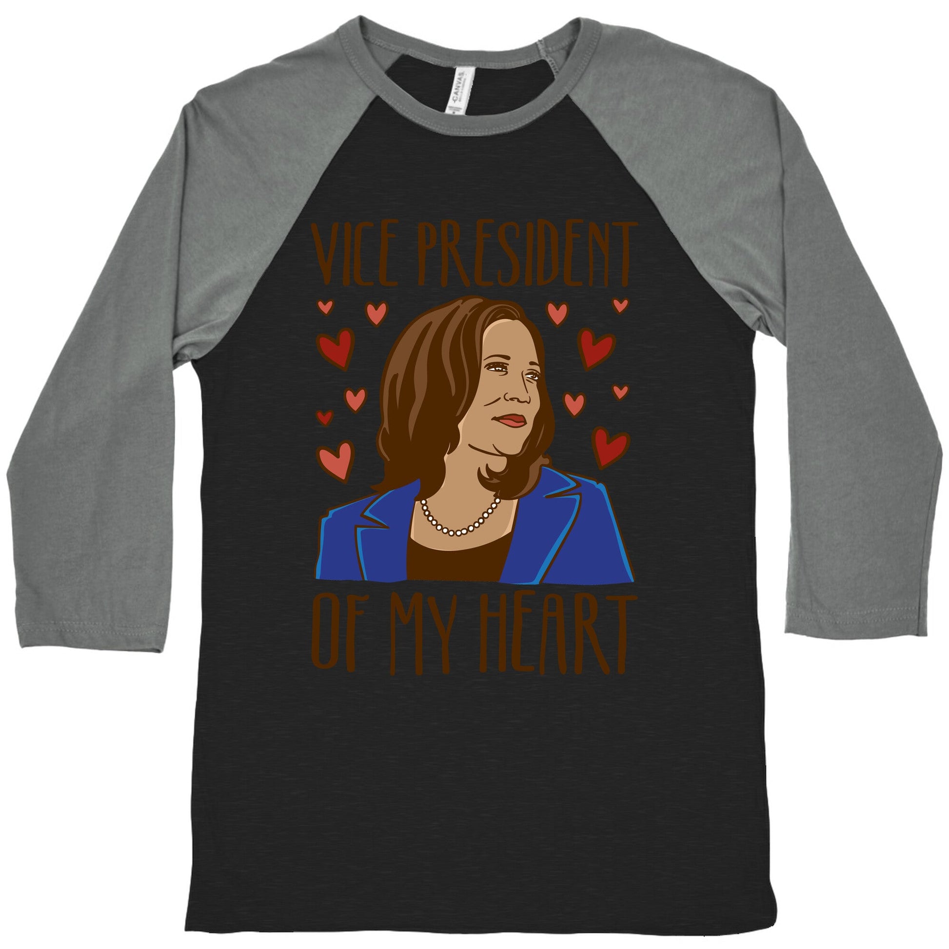 Vice President of My Heart  Baseball Tee