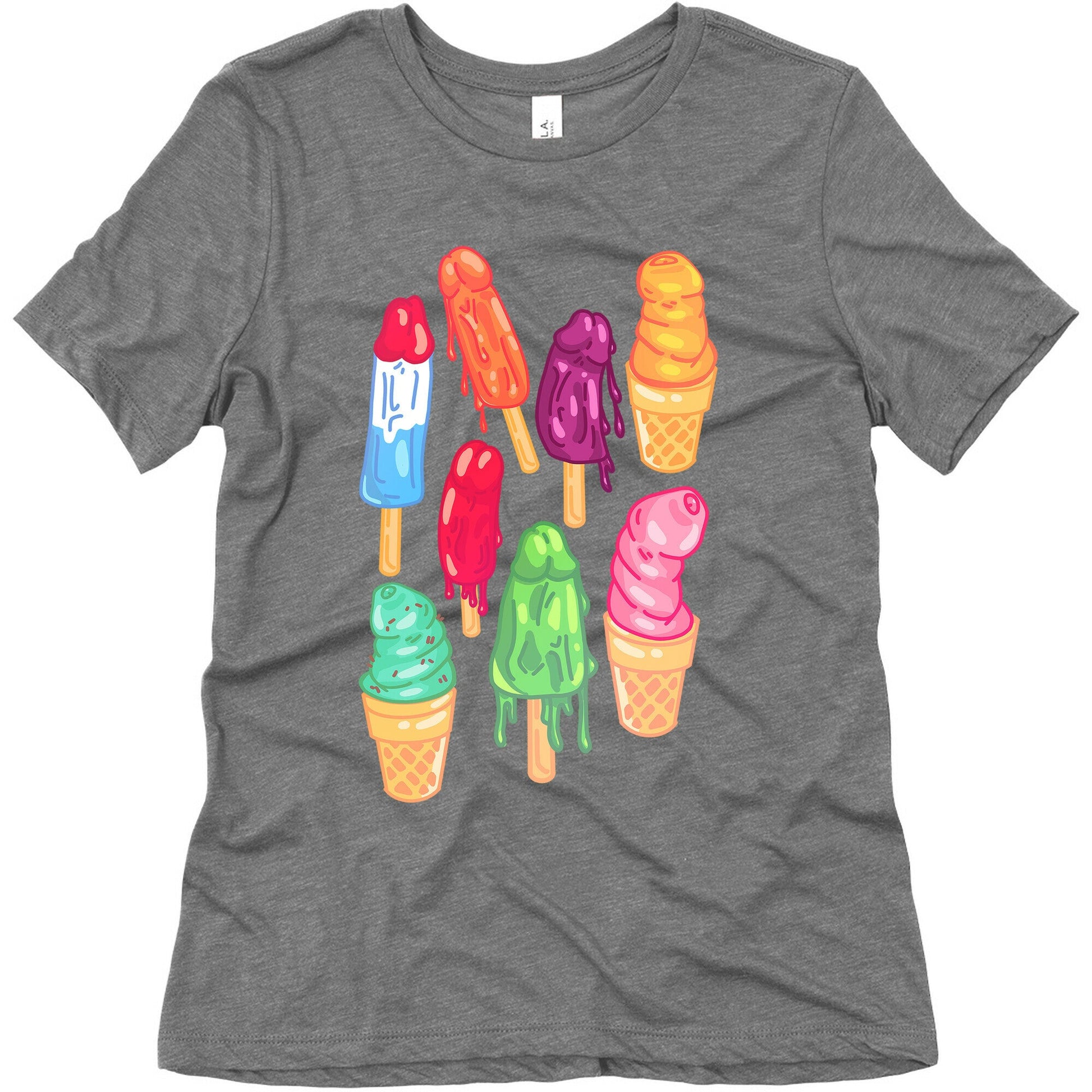 Popsicle Penises Women's Triblend Tee