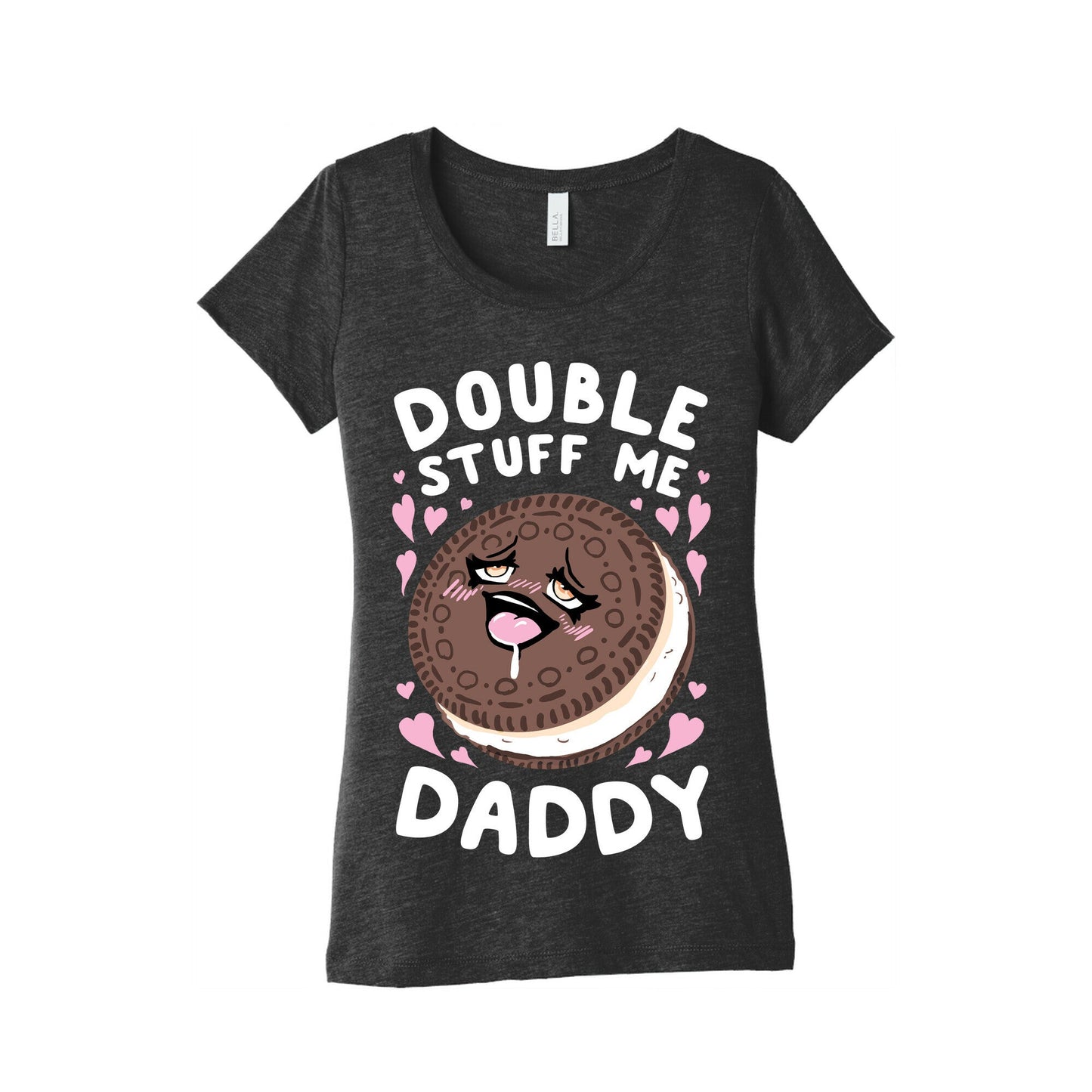 Double Stuff Me Daddy Women's Triblend Tee
