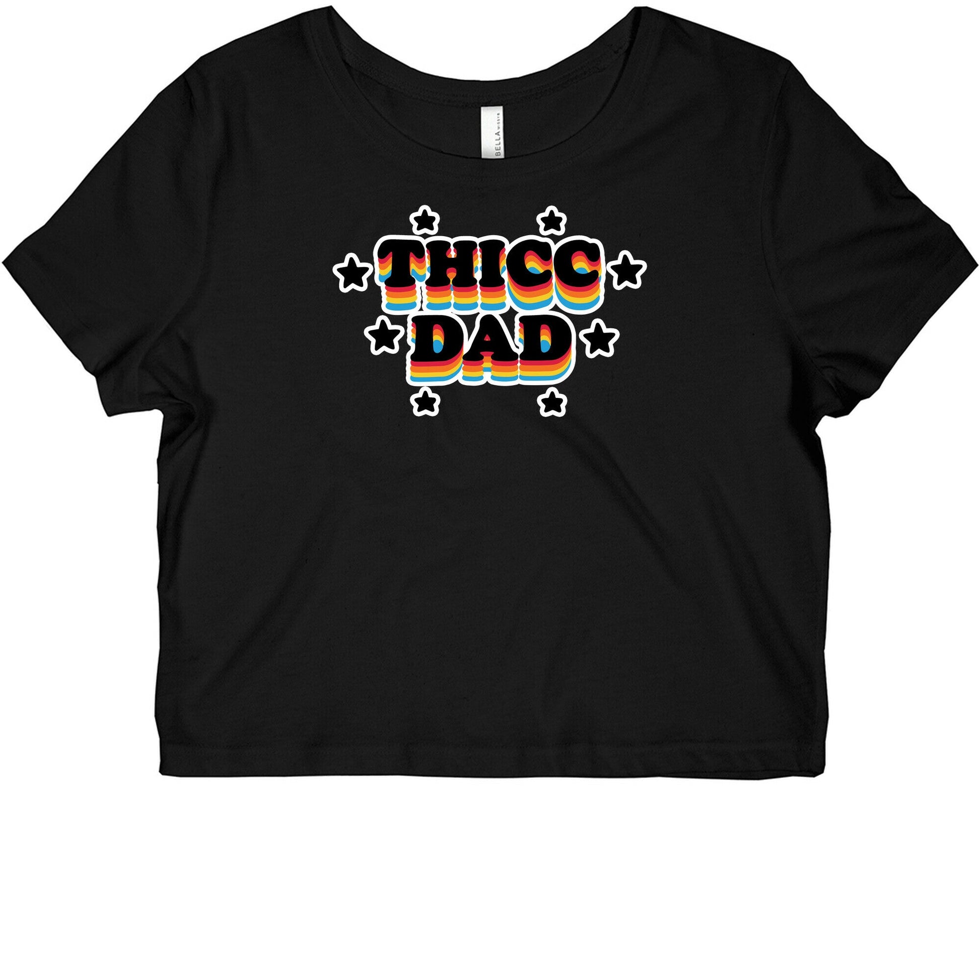 Thicc Dad Graphic Baby Tee
