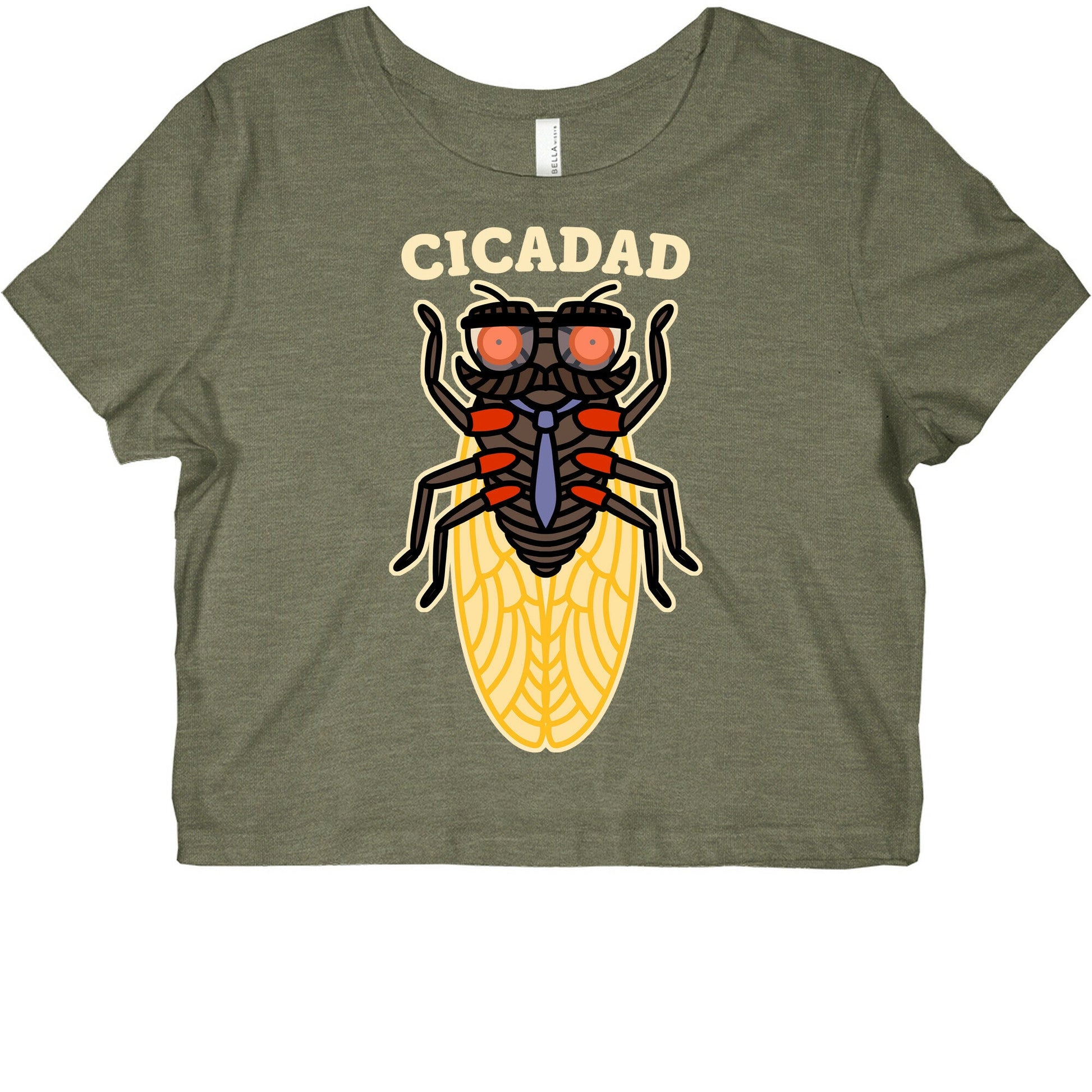 CicaDad Dad Cicada Graphic Baby Tee