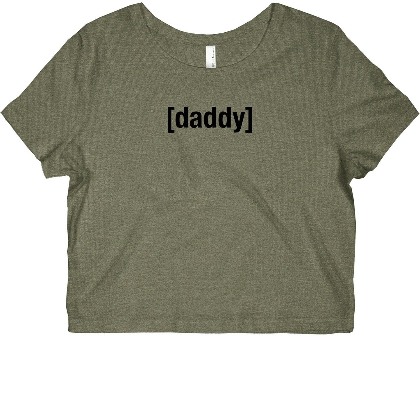 [Daddy] Shirt (black) Graphic Baby Tee