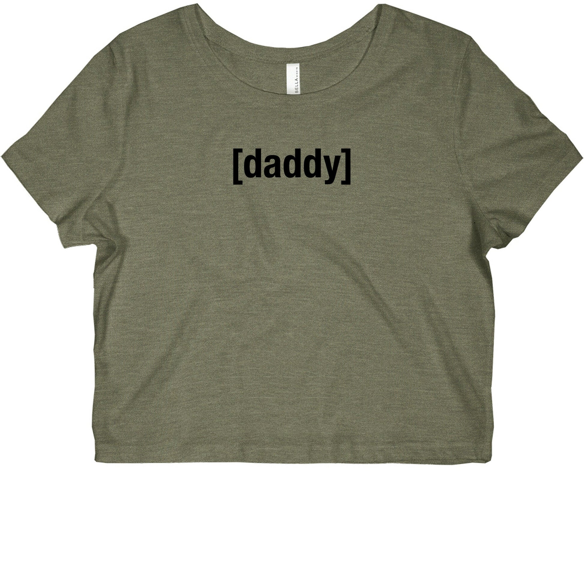 [Daddy] Shirt (black) Graphic Baby Tee