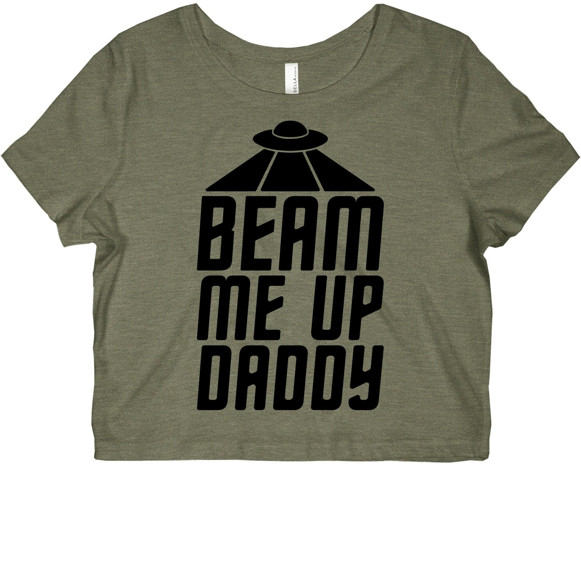 Beam Me Up Daddy Parody Graphic Baby Tee