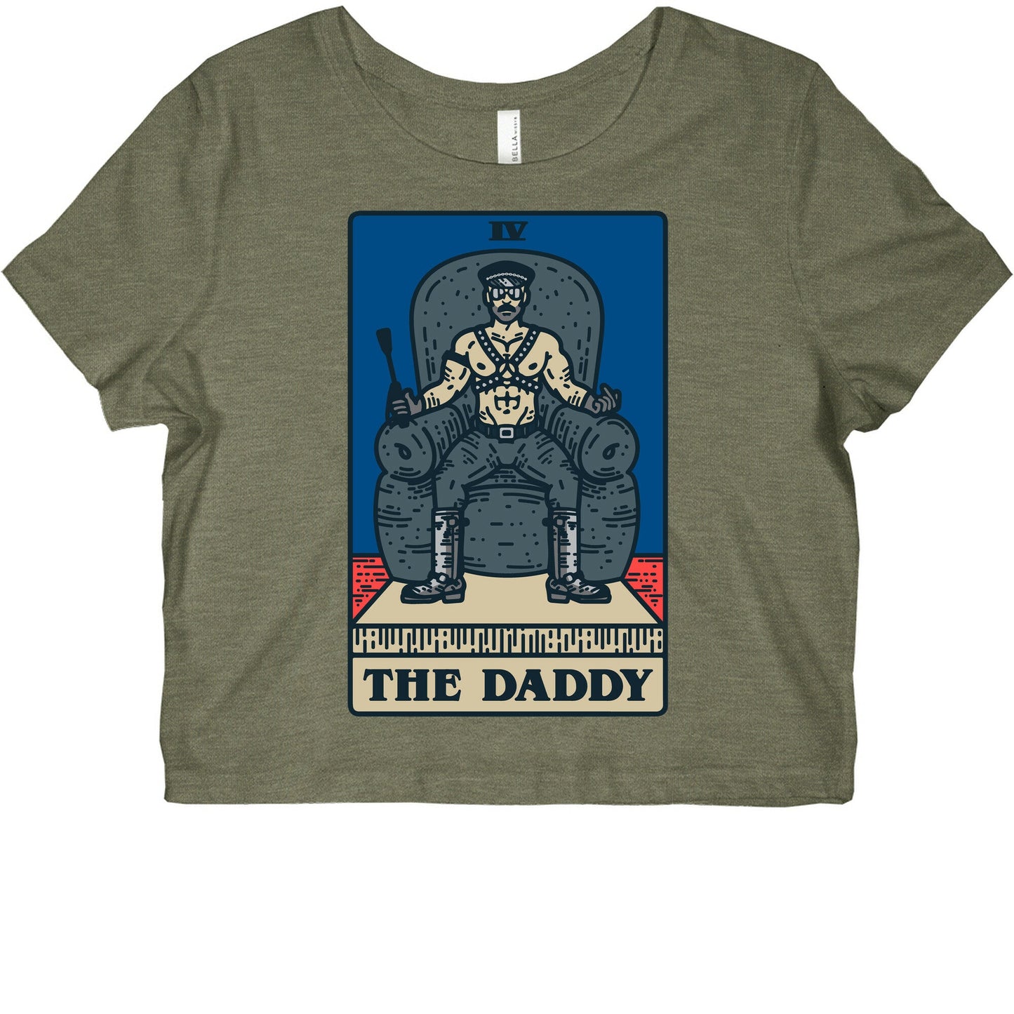 The Daddy Tarot Card Parody Graphic Baby Tee