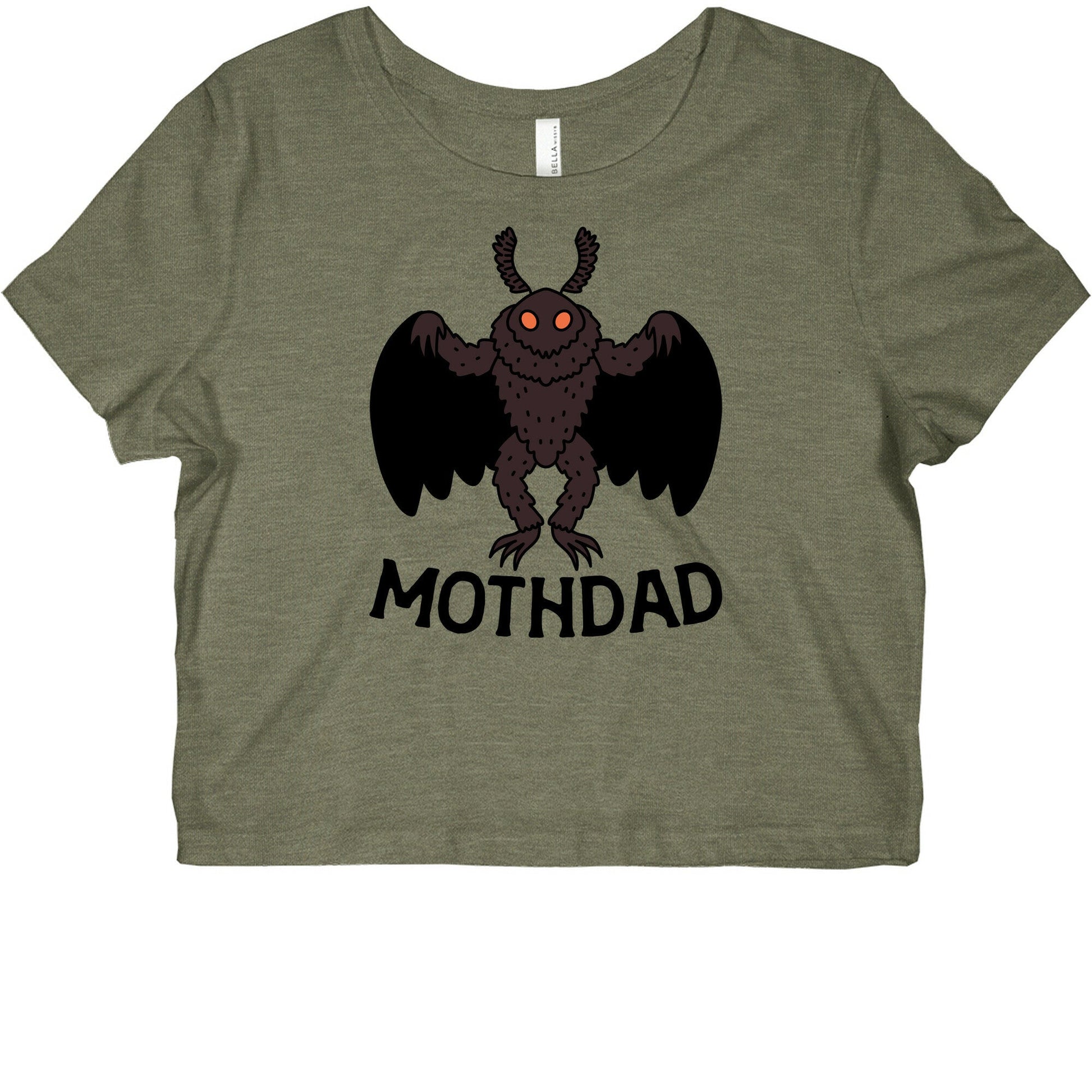 Mothdad Mothman Dad Graphic Baby Tee