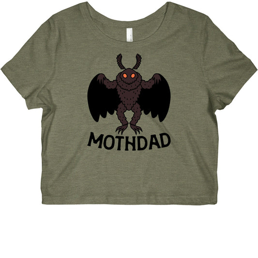 Mothdad Mothman Dad Graphic Baby Tee