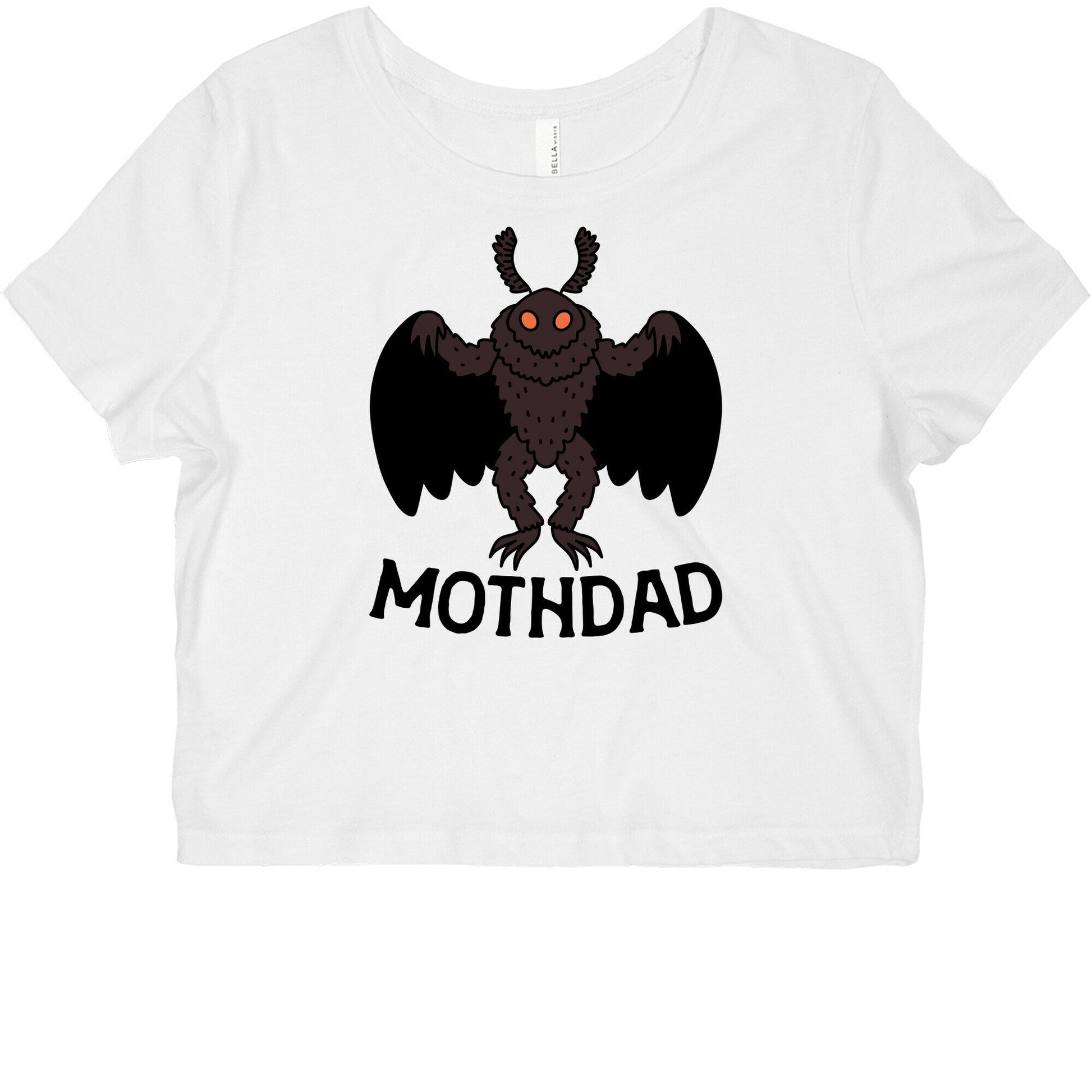 Mothdad Mothman Dad Graphic Baby Tee