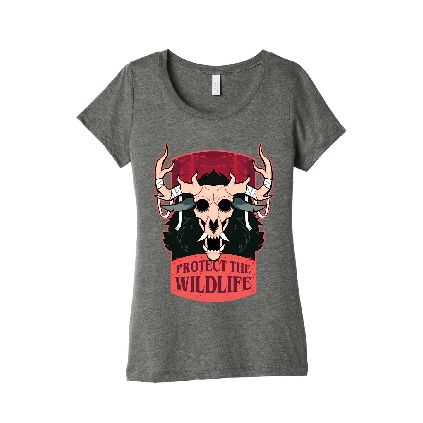 Protect The Wildlife (Wendigo) Women's Triblend Tee