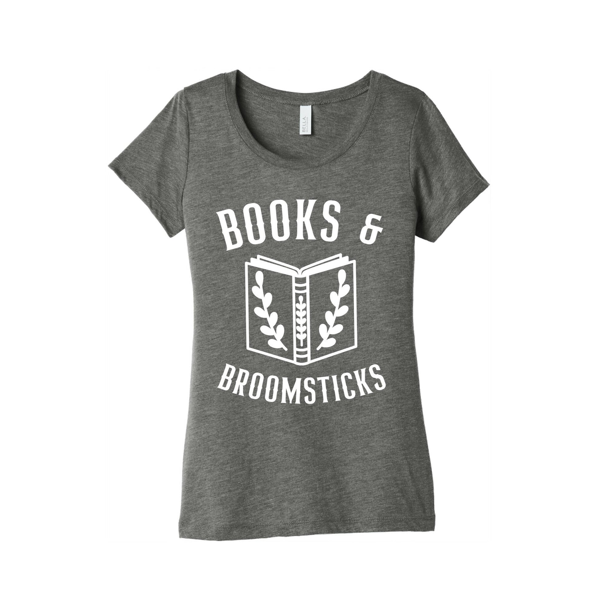 Books And Broomsticks Women's Triblend Tee