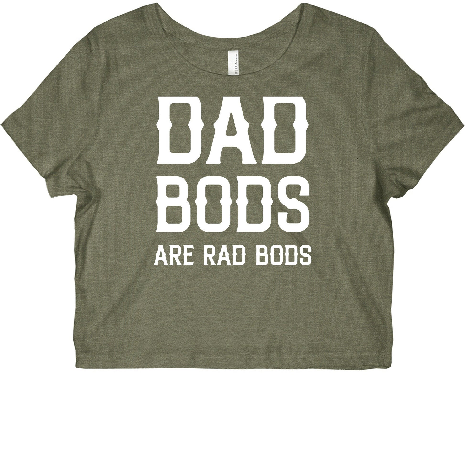 Dad Bods Are Rad Bods Graphic Baby Tee