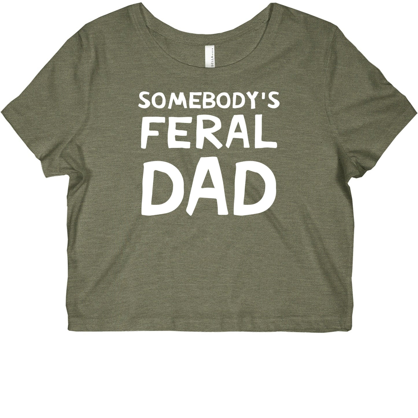 Somebody's Feral Dad Graphic Baby Tee