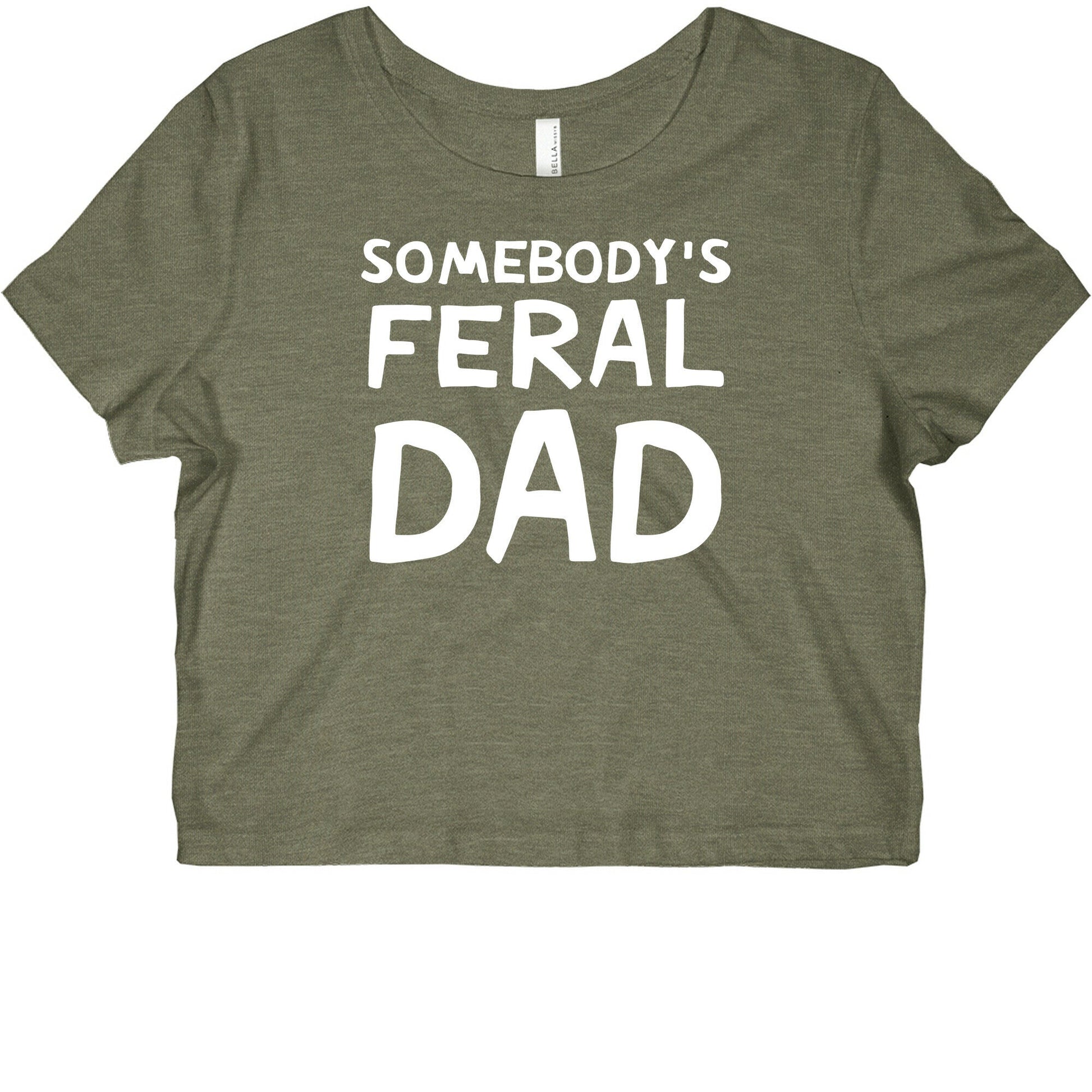 Somebody's Feral Dad Graphic Baby Tee